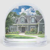 Erste Weihnachten im New Zuhause Foto Schneekugeln (Rückseite)