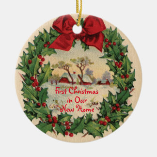 Erste Weihnachten in New Zuhause Ornament