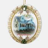 Erste Weihnachten in New Zuhause-Ornament Keramik Ornament (Links)