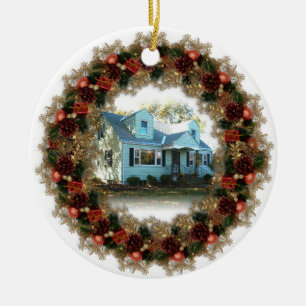 Erste Weihnachten in New Zuhause-Ornament Keramikornament