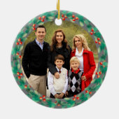 Erste Weihnachten in unserem neuen Zuhause House-F Keramik Ornament (Hinten)