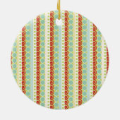 Erste Weihnachten in unserer neuen Zuhause mehrfar Keramik Ornament (Hinten)