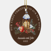 Erste Weihnachten Keramik Ornament (Rechts)