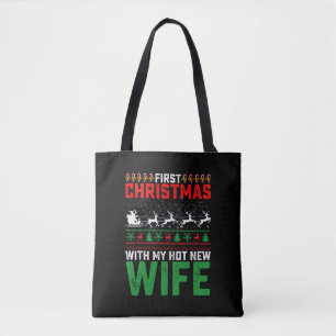 Erste Weihnachten mit meiner neuen Ehefrau-Familie Tasche