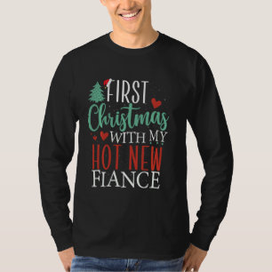 Erste Weihnachten mit meiner neuen Verlobte Verlob T-Shirt