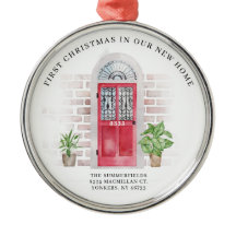 Erste Weihnachten Neue Zuhause Red Door und Pflanz
