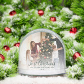 Erste Weihnachten New Zuhause Foto Holidays Schneekugeln (Weihnachten)