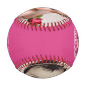 Erste Weihnachten Personalisiert eines von einem F Baseball (Rückseite)