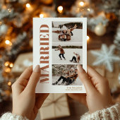 Erste Weihnachten Verheiratet 3 Foto Moderne