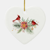 Erste Weihnachten zusammen als Herr und Frau Keramik Ornament (Hinten)