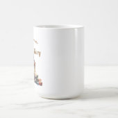 Erste Weihnachten zusammen - maßgeschneiderte Orna Kaffeetasse (Mittel)