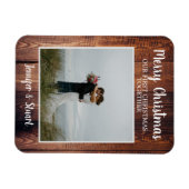 Erste Weihnachten zusammen Weihnachten Weihnachten Magnet (Horizontal)