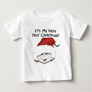 Erste Weihnachts-Asiatische Baby-Shirts und Gesche Baby T-shirt