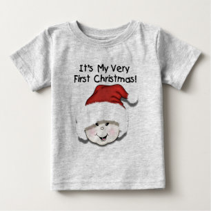 Erste Weihnachts-Asiatische Baby-Shirts und Gesche Baby T-shirt