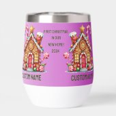 Erste Weihnachts neue Zuhause Zitat verschenken Wa (Rückseite)