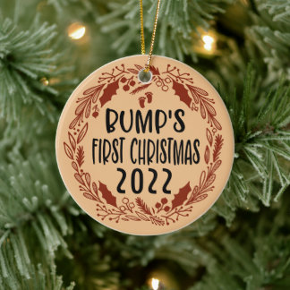 Erste Weihnachtsblase | Pauschalprämie Keramik Ornament