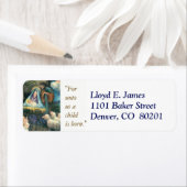 Erste Weihnachtscreche-Rücksendeadresse (Insitu)