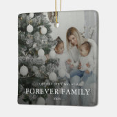 Erste Weihnachtsfeier Adoptiert Keramik Ornament (Links)