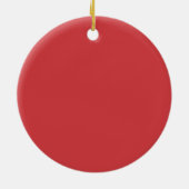 Erste Weihnachtsfeier-Adoption Keramik Ornament (Hinten)