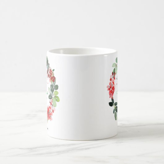 Erste Weihnachtsfeier als Elternurlaub nach Maß Kaffeetasse (Mittel)