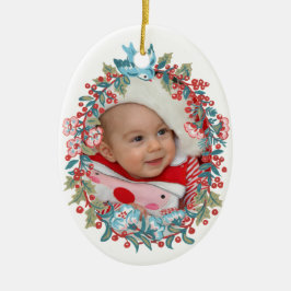 Erste Weihnachtsfeier des Babys 1. Niedliche Paste Keramik Ornament