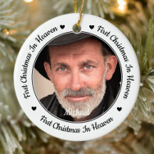 Erste Weihnachtsfeier im Himmel Moderne 2-Foto-Ged