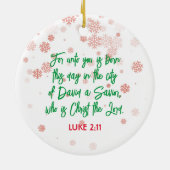 Erste Weihnachtsfeier niedlich Panda Baby Ornament (Hinten)