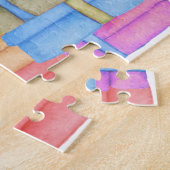 Erste Weihnachtsfeier Niedlicher Weihnachtsmann Pe Puzzle (Seite)