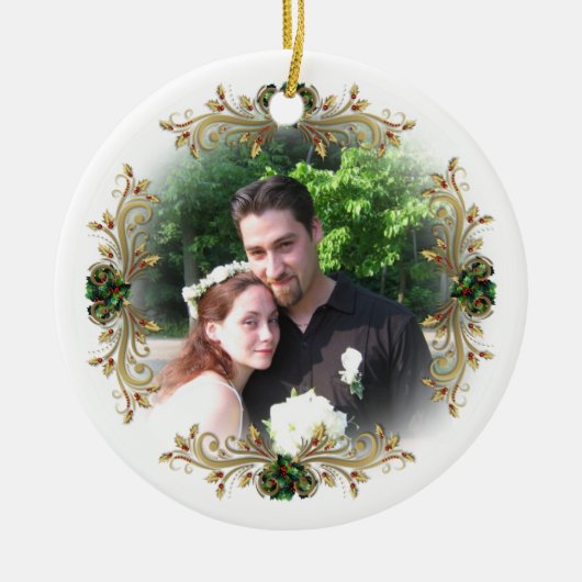 Erste Weihnachtsfeier zusammen mit Ornament (Vorne)