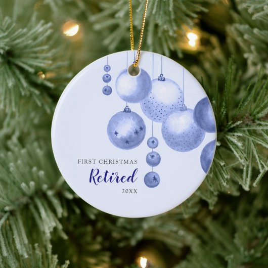 Erste Weihnachtsfeiertage Personalisierte Xmas Bau Keramik Ornament (Baum)