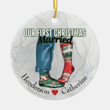 Erste Weihnachtsfeiertage Verheirateten Socken