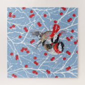 Erste Weihnachtsferien Chickadees Jigsaw Puzzle (Horizontal)