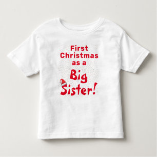Erste Weihnachtsgeschwister Kleinkind T - Shirts