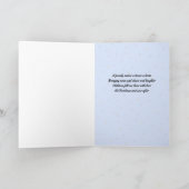 Erste Weihnachtspinguin-Familie bearbeitbarer Text Feiertagskarte (Innenseite)