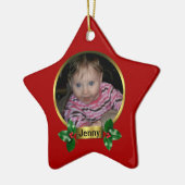 Erste Weihnachtsschmuck (Links)