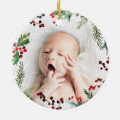 Erste Weihnachtsschmuck - Großeltern Foto (Hinten)