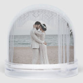 Erste Weihnachtsschneekugel Schneekugeln (Rückseite)