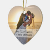 Erste Weihnachtsvorlage Keramik Ornament (Links)