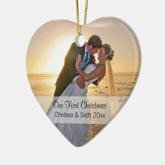 Erste Weihnachtsvorlage Keramik Ornament (Links)