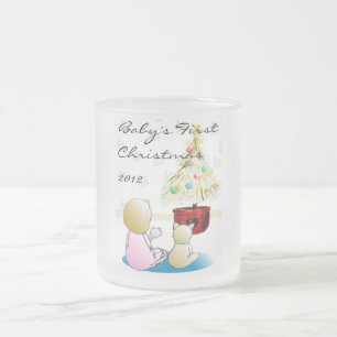 Erste Weihnachtszeit 2012 Mattglastasse