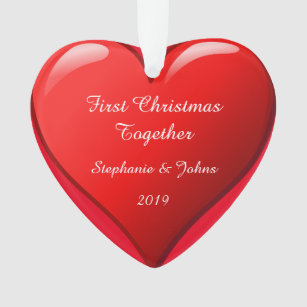 Erste Weihnachtszeit Gemeinsam 2019 Romantisches N Ornament