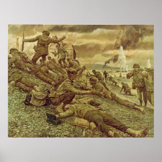 Erste Welle von Ken Riley im Zweiten Weltkrieg in Poster (Vorne)