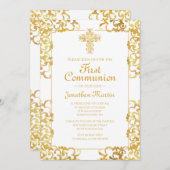 Erste Weltmeisterschaft-Gold-Damaskus-Christlicher Einladung (Vorne/Hinten)