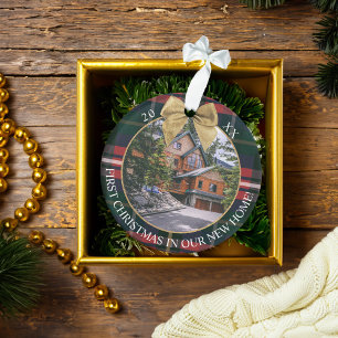 Erste XMax in unserem neuen Zuhause Red Green Kari Ornament