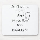 Erste Zackenextraktion! Mousepad (Vorne)