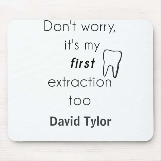 Erste Zackenextraktion! Mousepad (Vorne)