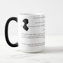 Erste Zeilen von Jane Austen-Romanen Verwandlungstasse