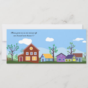 Erste Zuhause-Mitteilung Ankündigung