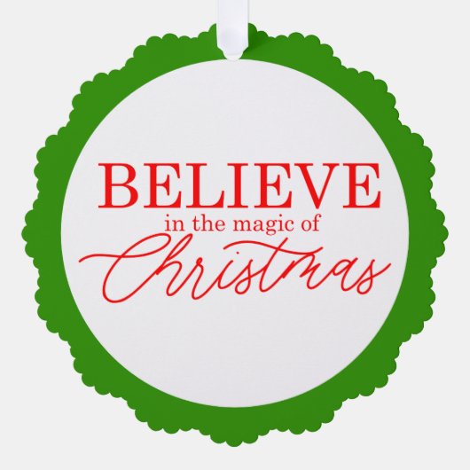 Erste Zuhause Neuanfang Weihnachts-Cheer-Foto Ornament Karte (Vorderseite)