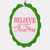 Erste Zuhause Neuanfang Weihnachts-Cheer-Foto Ornament Karte (Links)